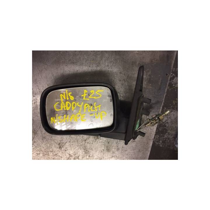 VW VOLKSWAGEN CADDY PICK UP SKODA FELICIA PASSENGER LEFT WING MIRROR