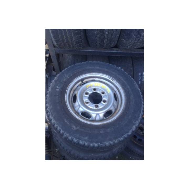 NISSAN NAVARA D22 2WD SPARE STEEL WHEEL AND TYRE 225/70R15