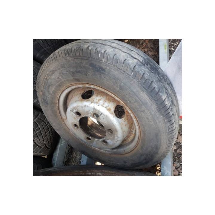 LDV CONVOY TRANSIT MK3 FREIGHT ROVER 1965-91 TWIN WHEEL+TYRE 185 R14 C