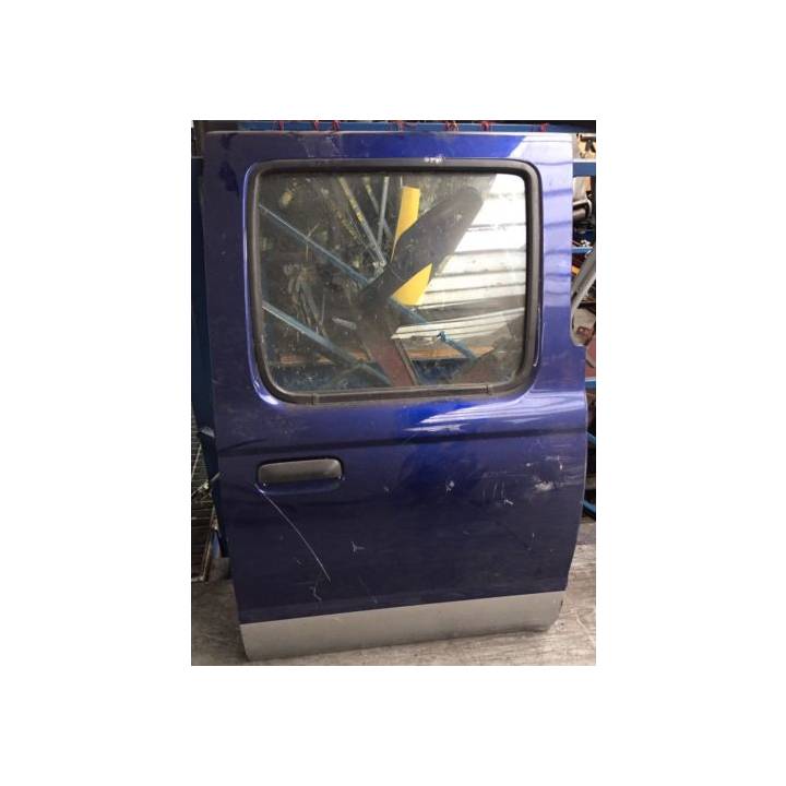 NISSAN NAVARA D22 DRIVERS RIGHT REAR DOOR IN BLUE