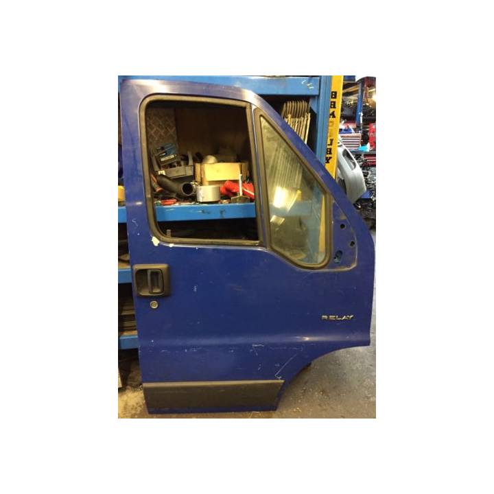 CITROEN RELAY PEUGEOT BOXER FIAT DUCATO 02-06  DRIVERS RIGHT FRONT DOOR IN BLUE