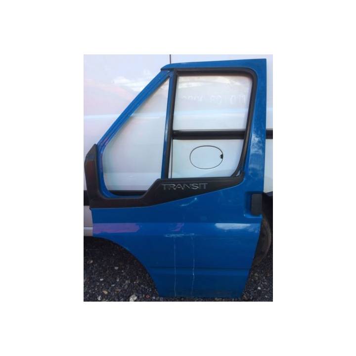 FORD TRANSIT MK7 2006-2013 PASSENGER LEFT FRONT DOOR IN BLUE