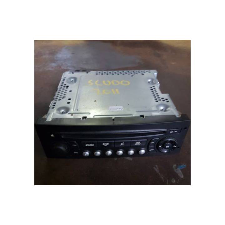 PEUGEOT EXPERT SCUDO DISPATCH CD RADIO WITHOUT CODE 96766518XT00 07-14