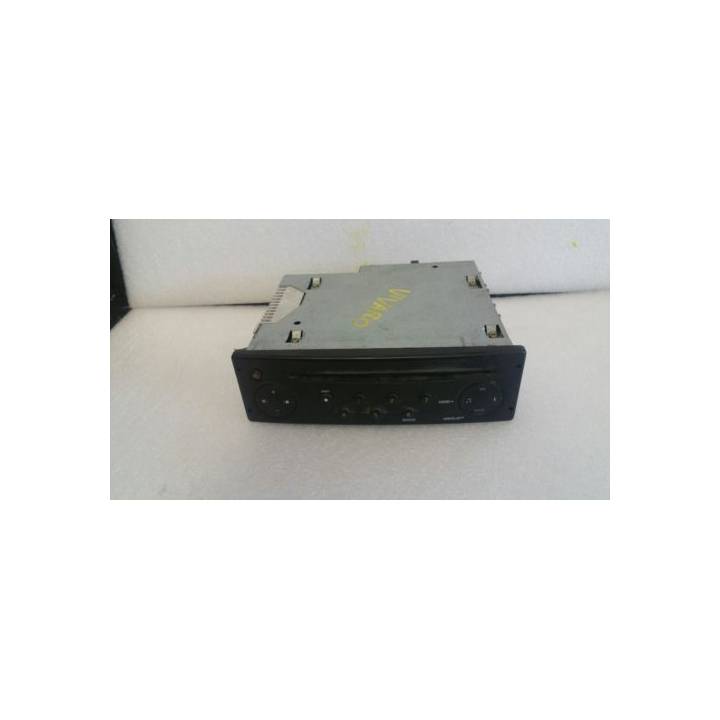 RENAULT TRAFIC VIVARO PRIMASTER CD RADIO 8200633634T 2008 NO CODE