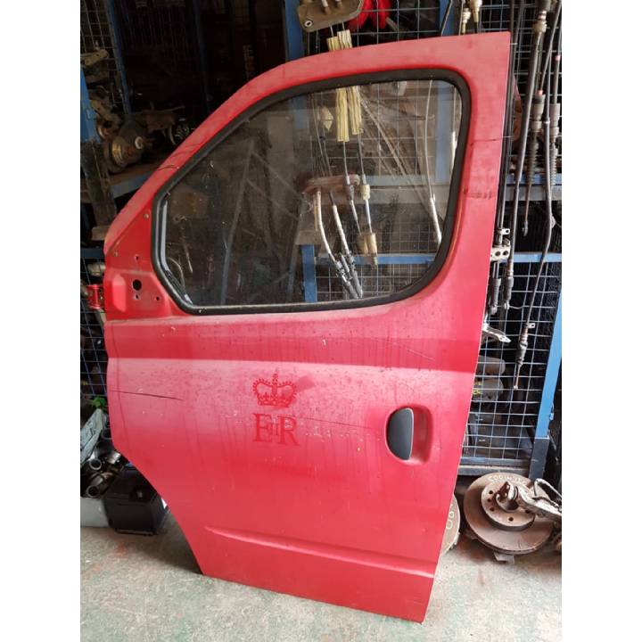 LDV MAXUS LH PASSENGER FRONT DOOR COMPLETE IN RED