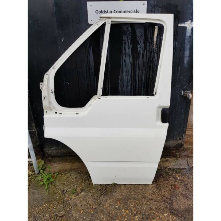 FORD TRANSIT MK6 2000-2006 DIAMOND WHITE PASSENGER LEFT FRONT DOOR