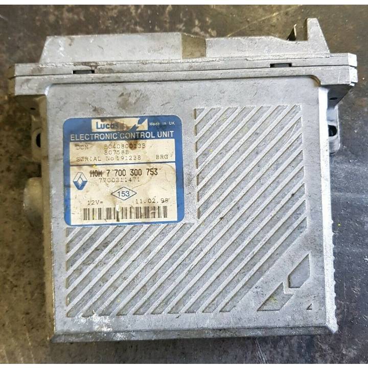 RENAULT TRAFIC ENGINE ECU R04080013B 7700300753 7700311471