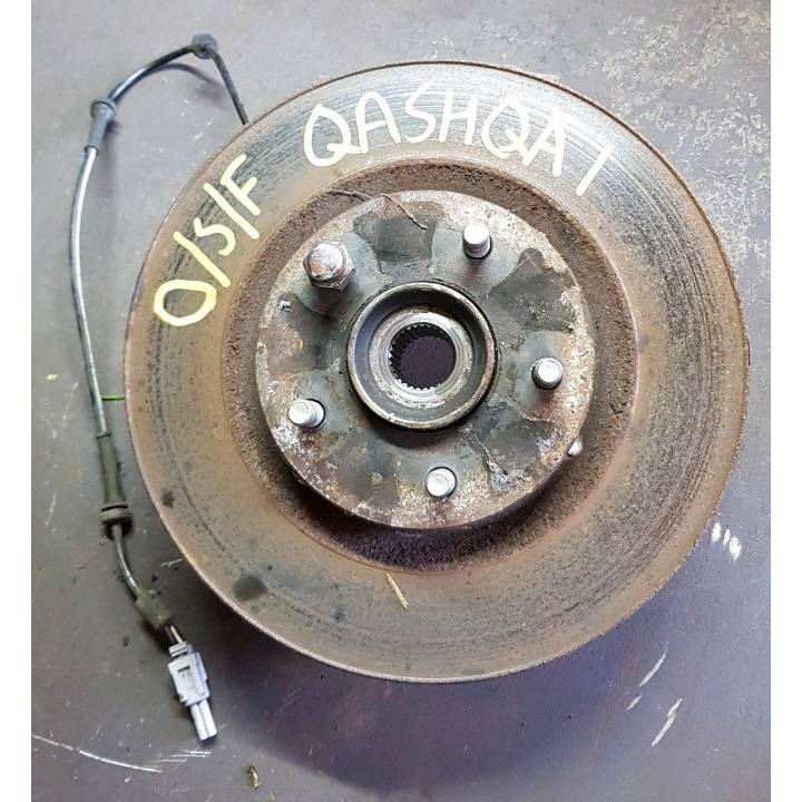 NISSAN QASHQAI+2 1.5DCI 2007-2013 DRIVERS RIGHT FRONT HUB