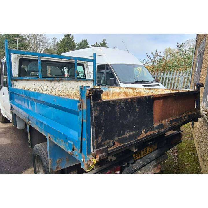 Ford Transit MK6 MK7 2000-2013 Crew Cab Brit-Tipp Steel Tipper Body No Tipping Gear