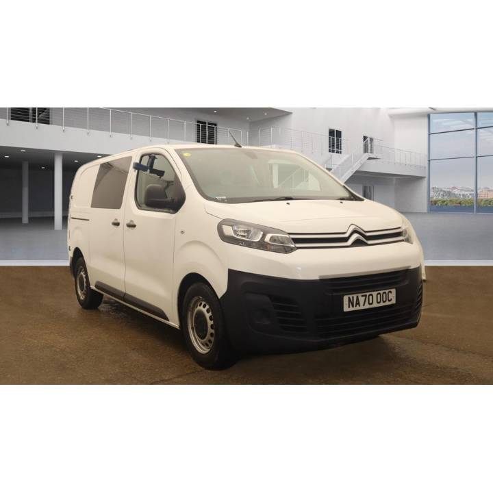2021 CITROEN DISPATCH 1400 2.0 BLUEHDI 120 M ENTERPRISE S/S CrewCab Van £8995+VAT