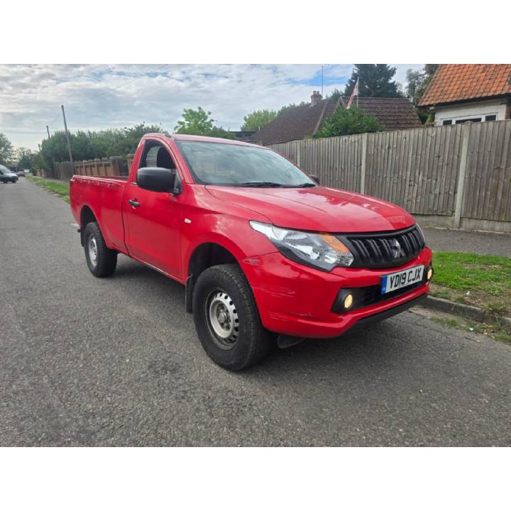 2019 Mitsubishi L200 Single Cab 2.4 DI-D 151 4LIFE 4WD Pickup EURO 6 £6995+VAT