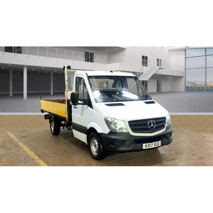 2017 MERCEDES-BENZ SPRINTER 314 2.1 CDI 3.5T MWB TIPPER EURO 6 ULEZ COMPLIANT £8995+VAT