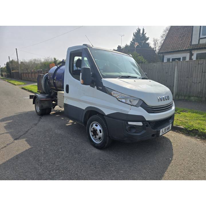 2018 IVECO DAILY 35C14 MWB HI-MATIC VACUUM/JETTER UNIT £6995+VAT