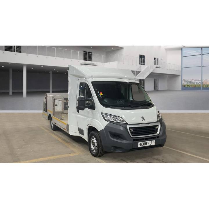 2018 PEUGEOT BOXER 335 2.0 BLUEHDI 160 L3(HIGHWAYS) Platform Cab £8995+VAT