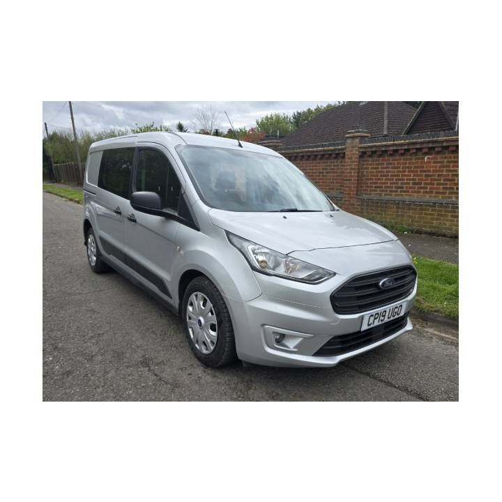2019 FORD TRANSIT CONNECT 1.5 EBL 100 230 L2 TREND L/R CrewCab Van £8995+VAT