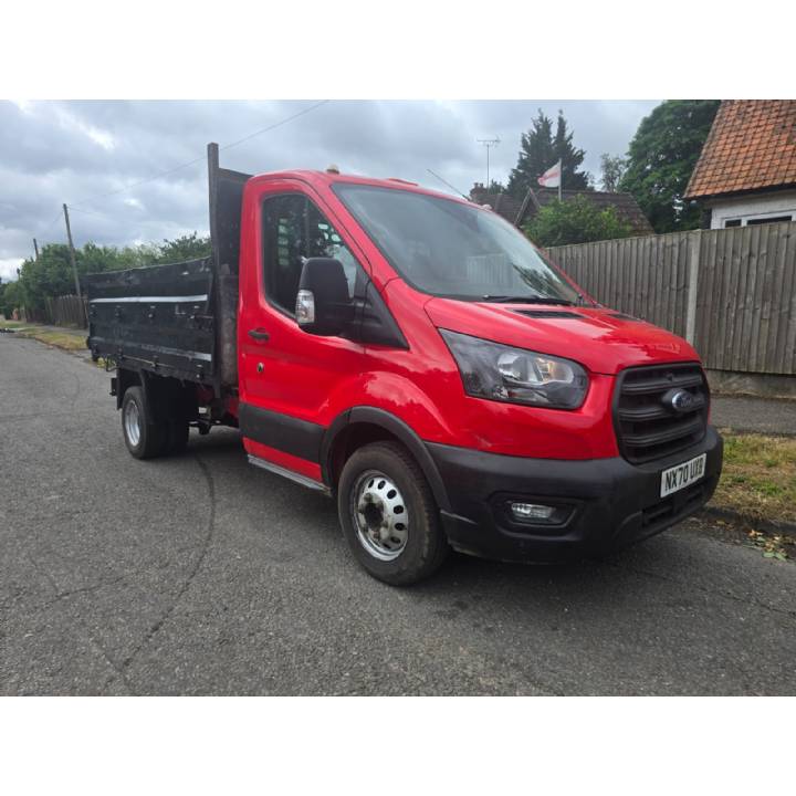 2020 FORD TRANSIT 350 MWB 1995cc MANUAL TWIN WHEEL TIPPER £8995+VAT